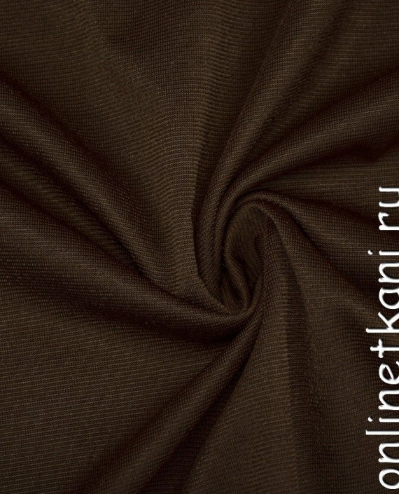 Ткань Трикотаж 1154 цвет коричневый картинка