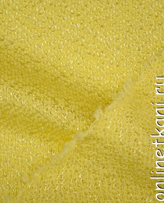 Ткань Трикотаж 1158 цвет желтый картинка 1