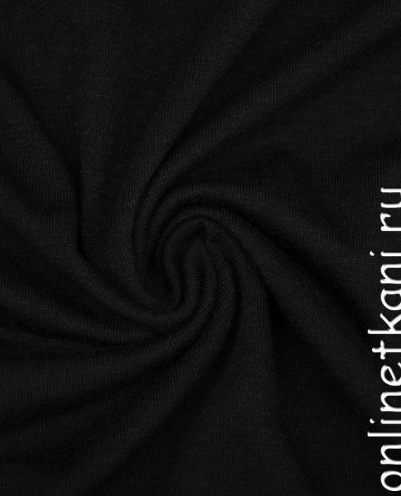 Ткань Трикотаж Масло 1188 цвет черный картинка