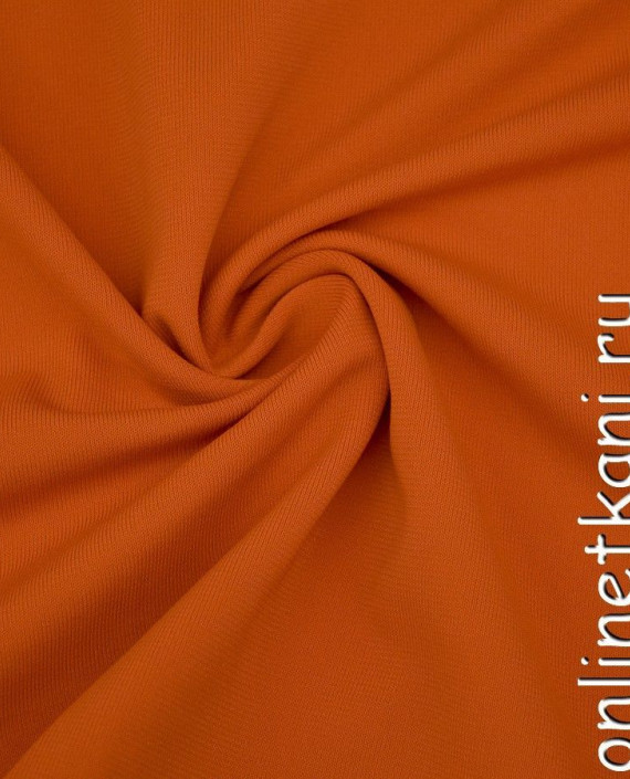 Ткань Трикотаж 1254 цвет оранжевый картинка