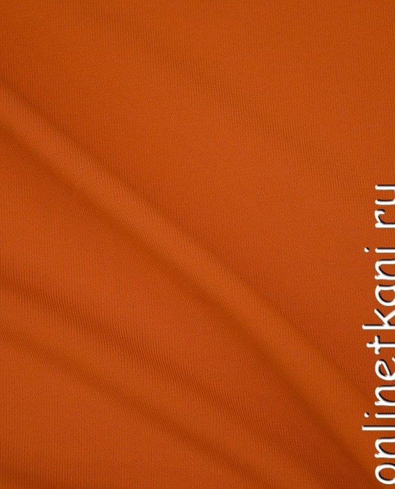Ткань Трикотаж 1254 цвет оранжевый картинка 1