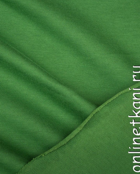 Ткань Трикотаж 1280 цвет зеленый картинка 2
