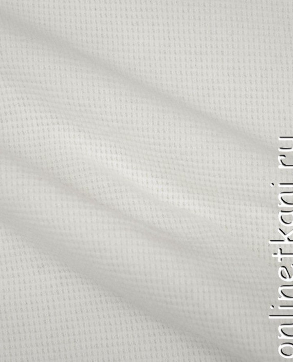 Ткань Трикотаж 1377 цвет белый картинка 2