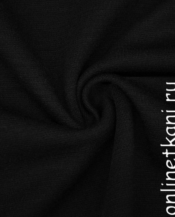 Ткань Трикотаж 1378 цвет черный картинка