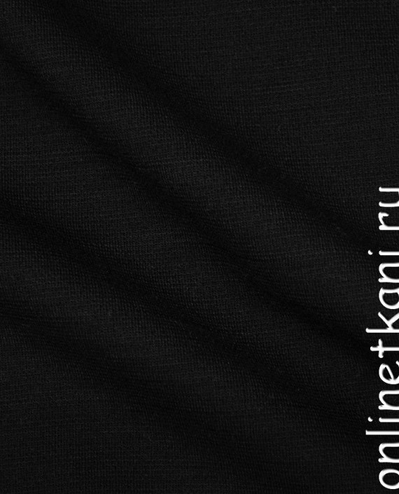 Ткань Трикотаж 1378 цвет черный картинка 1
