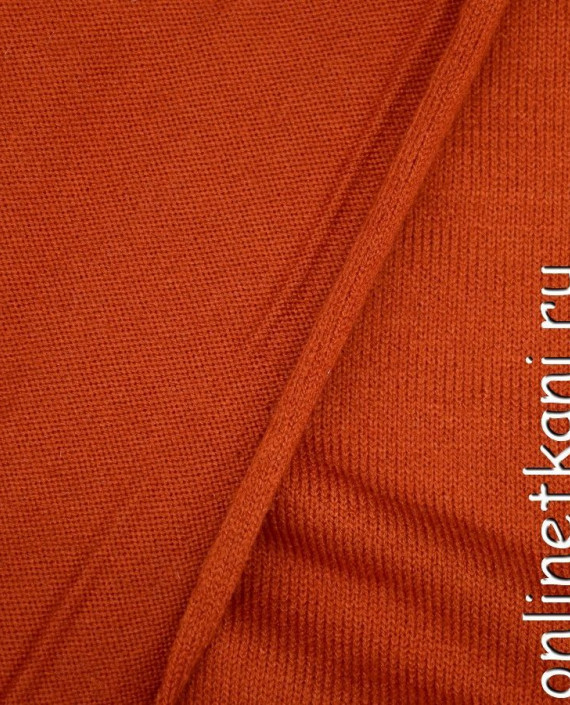 Ткань Трикотаж 1388 цвет оранжевый картинка 2