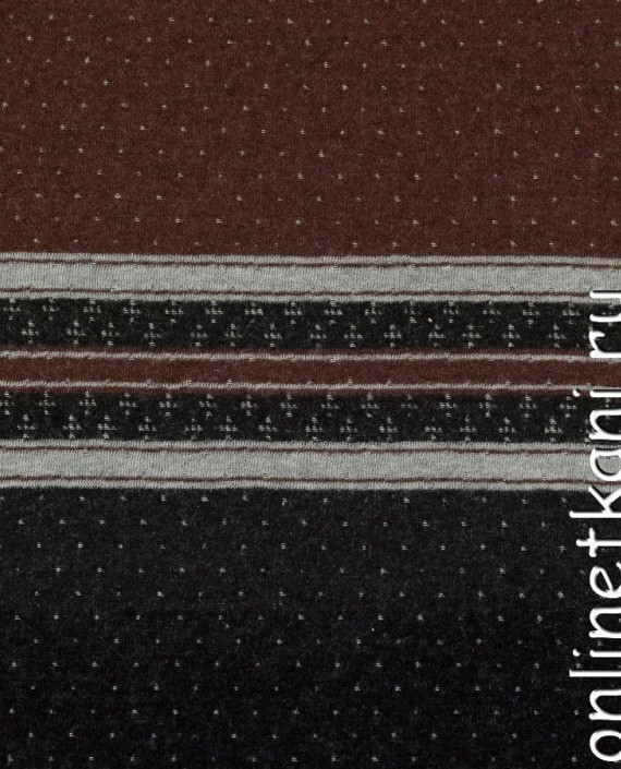 Ткань Трикотаж Купон 1394 цвет черный в горошек картинка