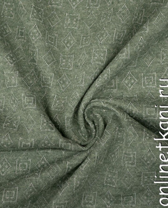 Ткань Трикотаж 1410 цвет зеленый картинка