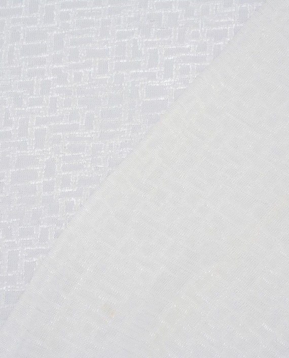 Ткань Трикотаж 1479 цвет белый картинка 1