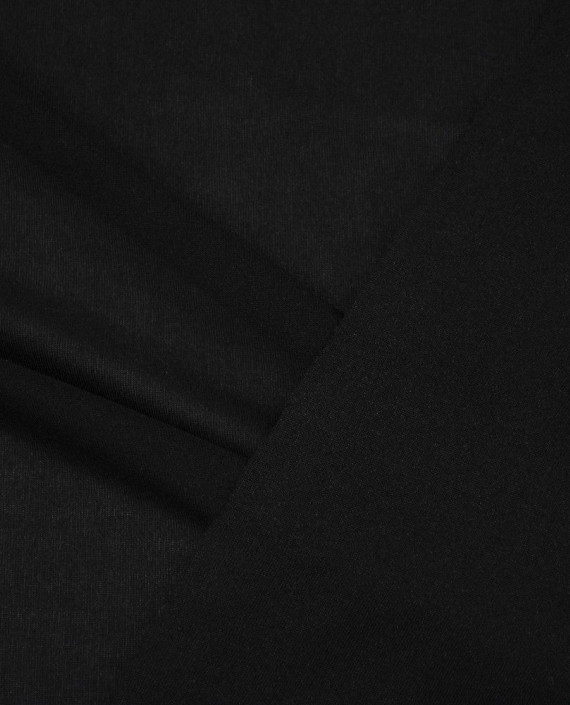 Ткань Трикотаж 1482 цвет черный картинка 2