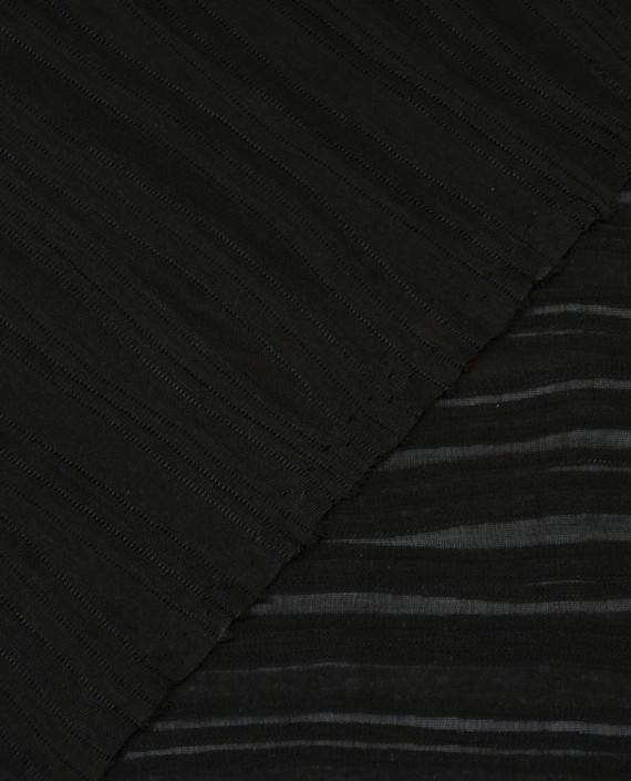 Ткань Трикотаж 1497 цвет черный абстрактный картинка 2