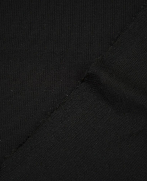Ткань Трикотаж 1500 цвет черный картинка 2