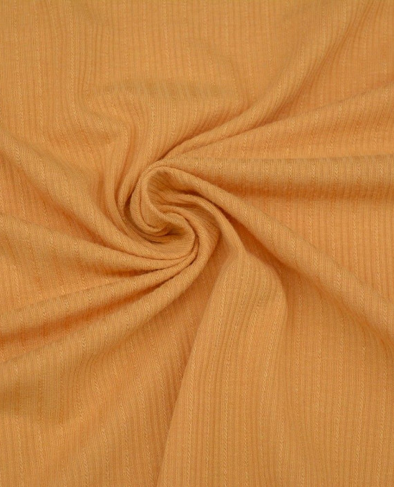 Ткань Трикотаж 1503 цвет оранжевый в полоску картинка