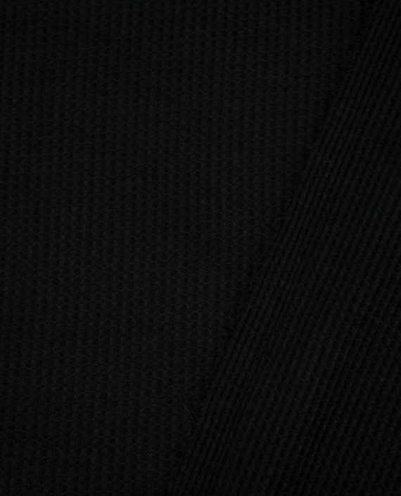Ткань Трикотаж 1525 цвет черный картинка 2