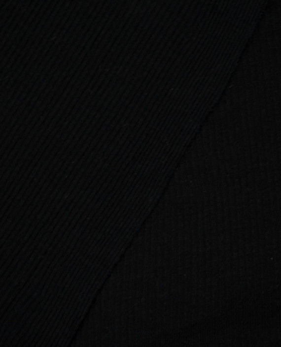 Ткань Трикотаж 1526 цвет черный картинка 2