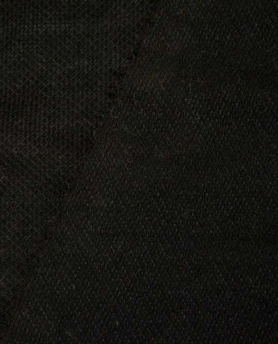 Последний отрез-3м Ткань Трикотаж Вязаный 11547 цвет черный картинка 1