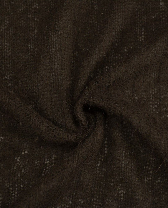 Ткань Трикотаж Вязаный 1550 цвет коричневый картинка