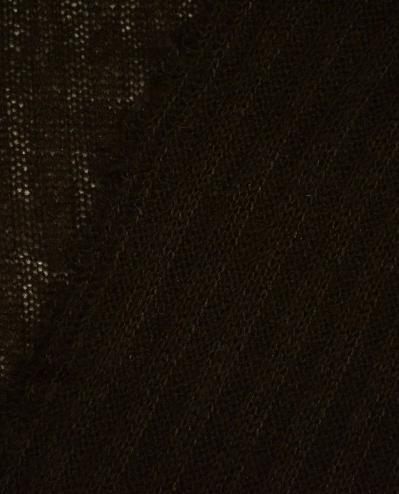 Последний отрез-3м Ткань Трикотаж Вязаный 11566 цвет коричневый картинка 1