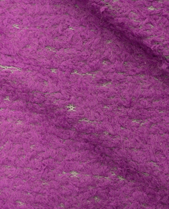 Последний отрез-3м Ткань Трикотаж Вязаный 11581 цвет фиолетовый картинка 1