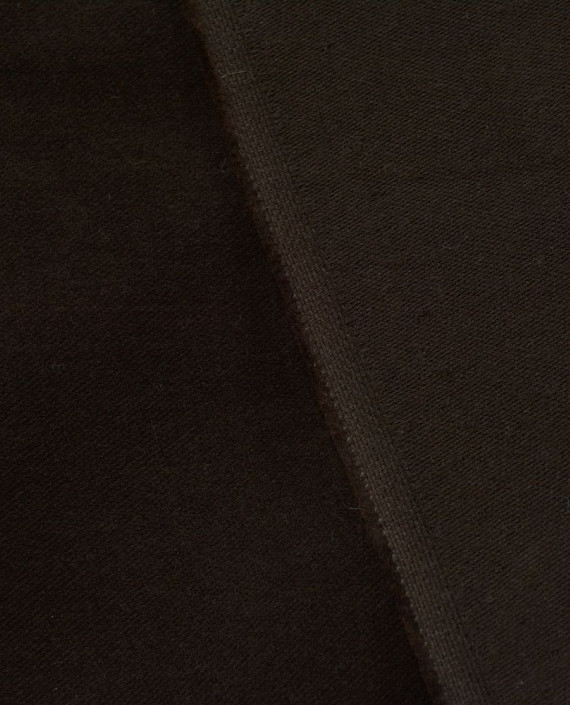 Велюр Хлопковый 107 цвет коричневый картинка 2