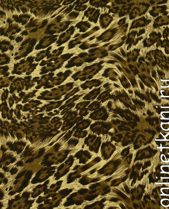 Ткань Вельвет 026 цвет разноцветный леопардовый картинка