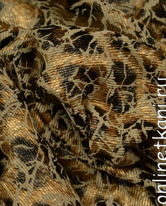 Ткань Вельвет 031 цвет разноцветный леопардовый картинка 3