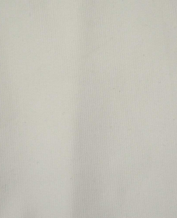 Ткань Вельвет 107 цвет белый картинка 2