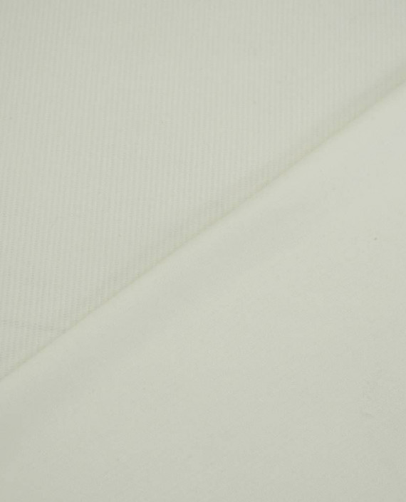 Ткань Вельвет Хлопковый 181 цвет белый картинка 2