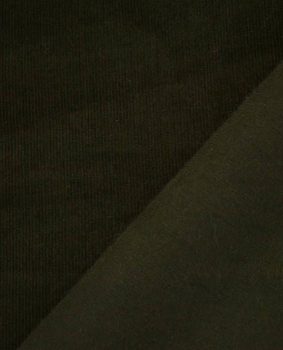 Ткань Вельвет Хлопковый 191 цвет коричневый картинка 2