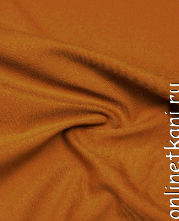 Последний отрез-1.1м Ткань Вискоза 10216 цвет оранжевый картинка 1