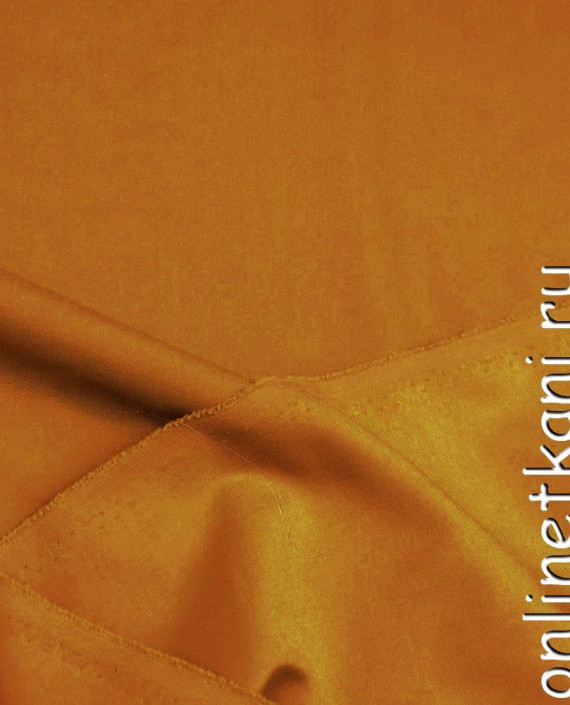 Последний отрез-1.1м Ткань Вискоза 10216 цвет оранжевый картинка 2