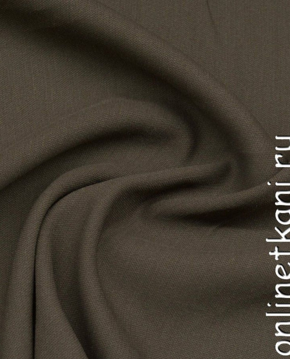 Ткань Вискоза 0240 цвет коричневый картинка