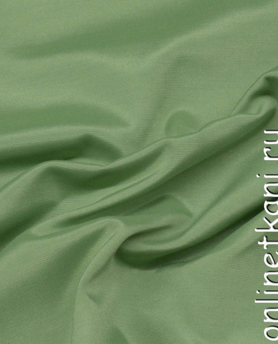Ткань Хлопок Костюмный 1017 цвет зеленый картинка 2