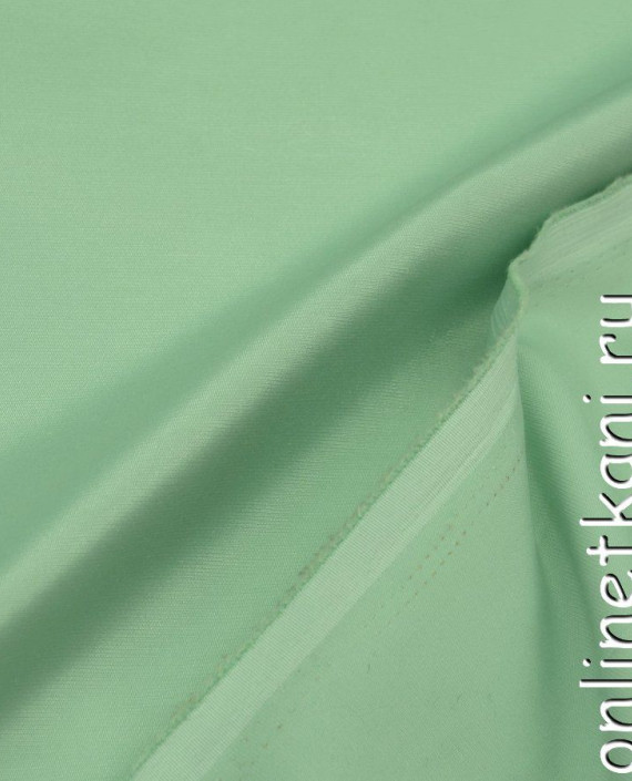 Ткань Хлопок Костюмный 1018 цвет зеленый картинка 2