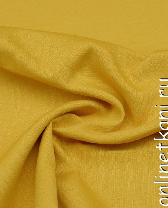 Ткань Хлопок Костюмный 1020 цвет желтый картинка