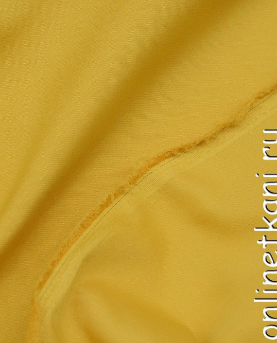 Ткань Хлопок Костюмный 1020 цвет желтый картинка 1