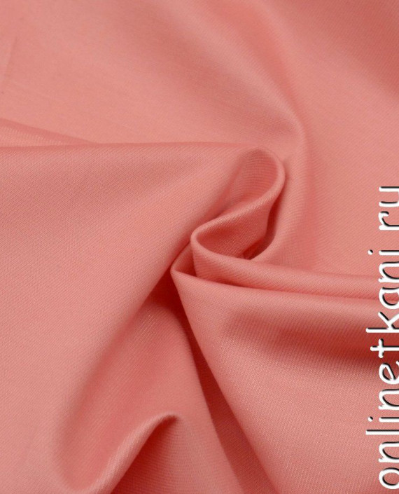 Ткань Хлопок Костюмный 1025 цвет розовый картинка