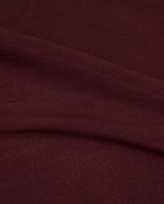Ткань Вискоза Рубашечная 0328 цвет бордовый картинка 1