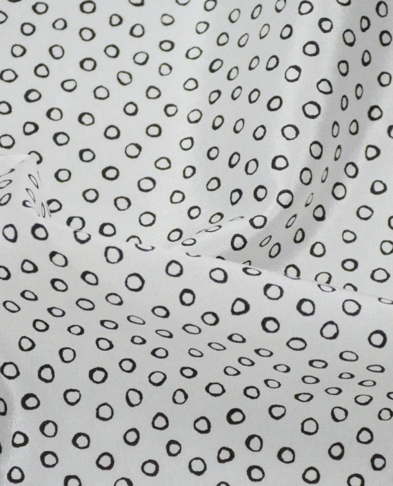 Ткань Вискоза Рубашечная 0360 цвет белый геометрический картинка
