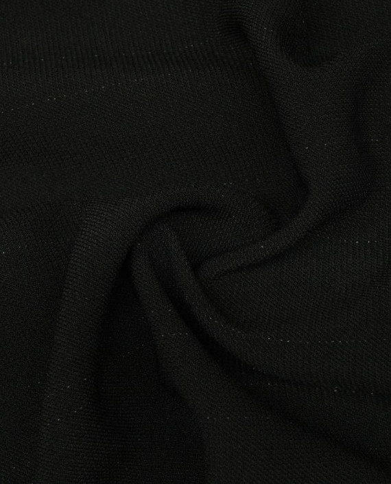 Ткань Вискоза Костюмная 0386 цвет черный картинка