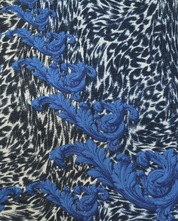 Ткань Вискоза Рубашечная 0405 цвет разноцветный абстрактный картинка