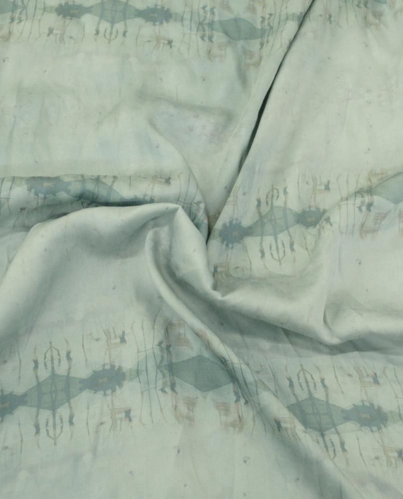 Ткань Вискоза Плательная 0417 цвет серый абстрактный картинка