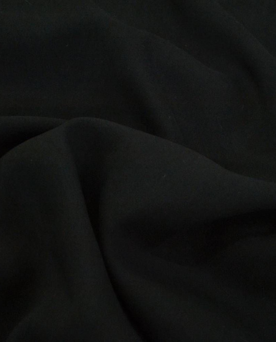 Ткань Штапель 0447 цвет черный картинка 1