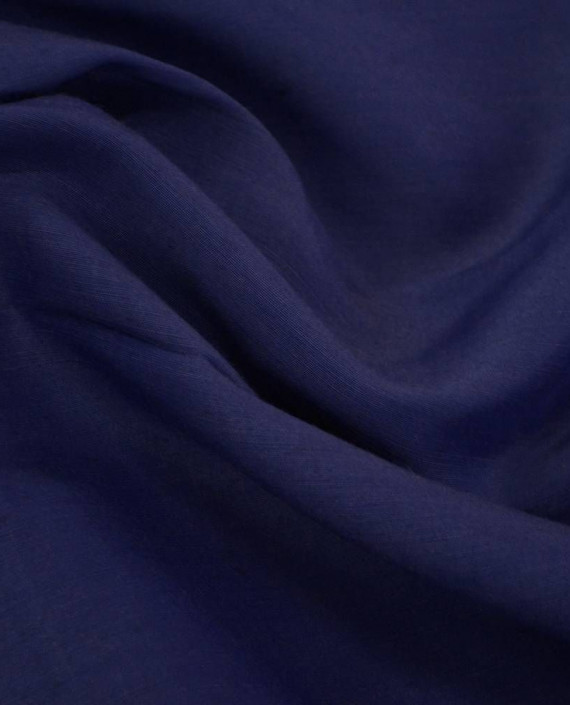 Ткань Вискоза Костюмная 0455 цвет синий картинка 1