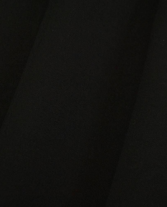 Ткань Вискоза Костюмно-рубашечная 0456 цвет черный картинка 2