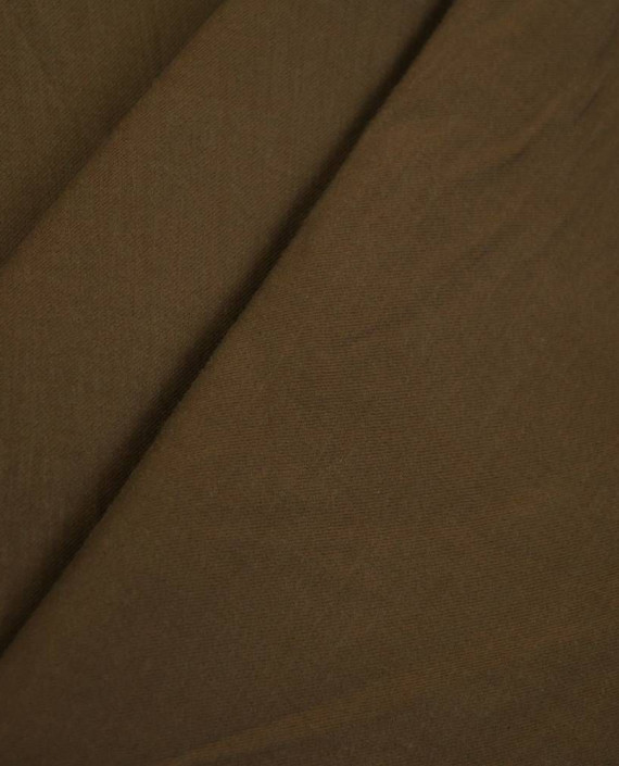 Ткань Вискоза Костюмная 0461 цвет коричневый картинка 2