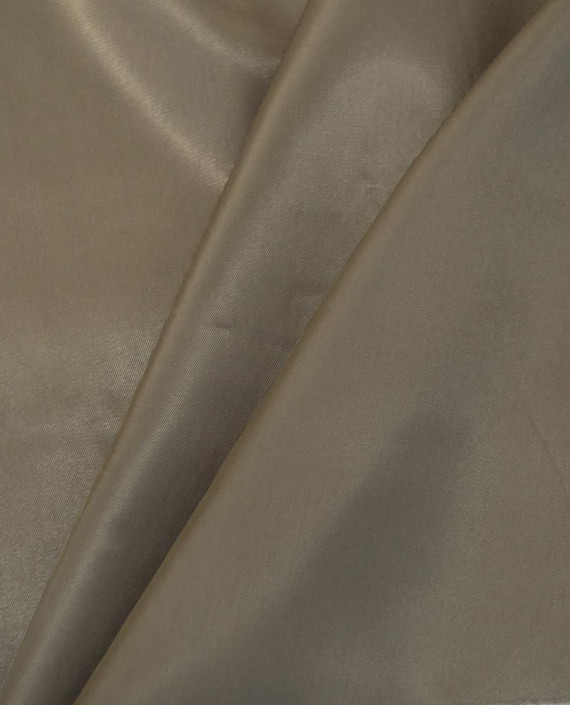 Ткань Подкладочная Вискоза 0474 цвет коричневый картинка 1