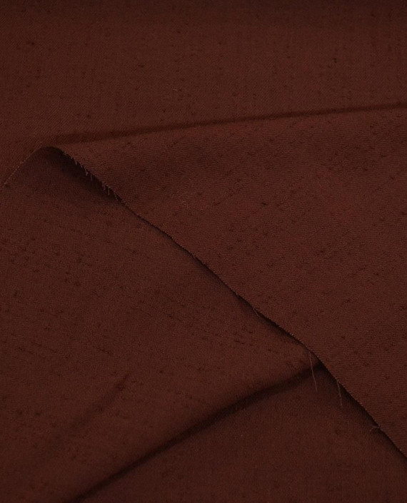 Ткань Вискоза Костюмная 0487 цвет коричневый картинка 1