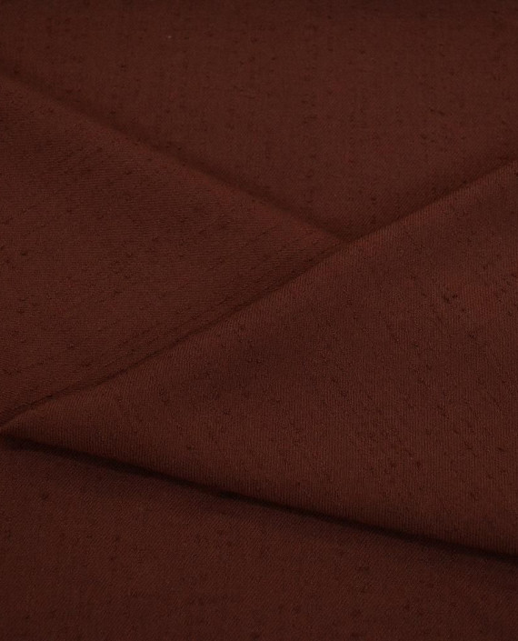 Ткань Вискоза Костюмная 0487 цвет коричневый картинка 2
