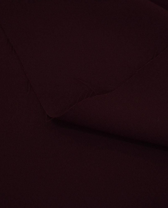 Ткань Вискоза Костюмная 0488 цвет бордовый картинка 1